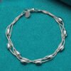 Multi Layers Thin Chain Bracelet