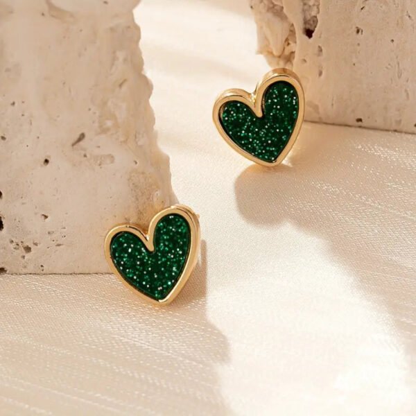 40380929d522f10bf3bfd5e3517455a3 Mini Delicate Heart Shaped Stud Earrings