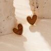 64413ddc81226ea6c1913eb12c45d56c Mini Delicate Heart Shaped Stud Earrings