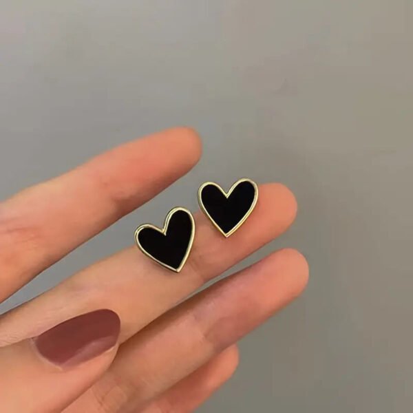 69d760e2d5bf41bfb76009841c4b0aeb Mini Delicate Heart Shaped Stud Earrings