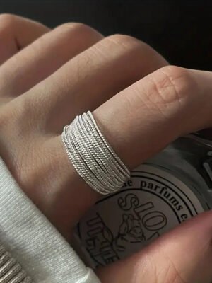 Opening Adjustable All-match Ring