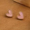 a305b54a7c1dfc8bbfa4fe918f622df9 Mini Delicate Heart Shaped Stud Earrings
