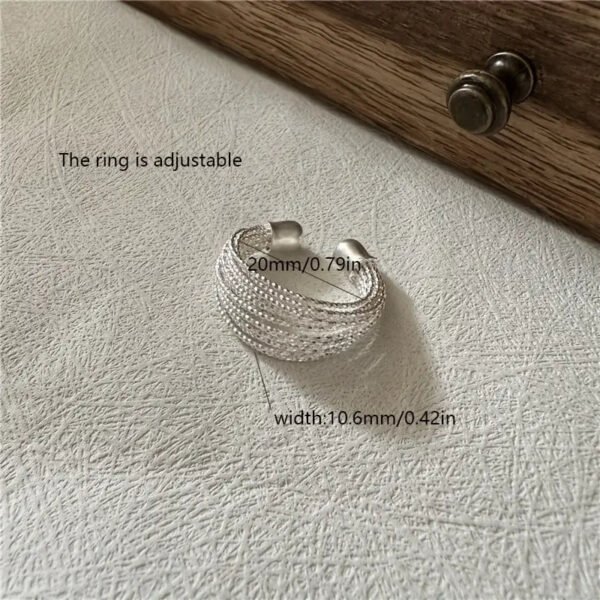 efbfeea30d95aa876e4bededc145c5a7 Opening Adjustable All-match Ring