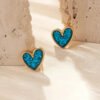 f08b14a24f31cd71bfd5b988342b060c Mini Delicate Heart Shaped Stud Earrings