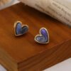 f09f740035a58aa6f1b0119ec129611a Mini Delicate Heart Shaped Stud Earrings